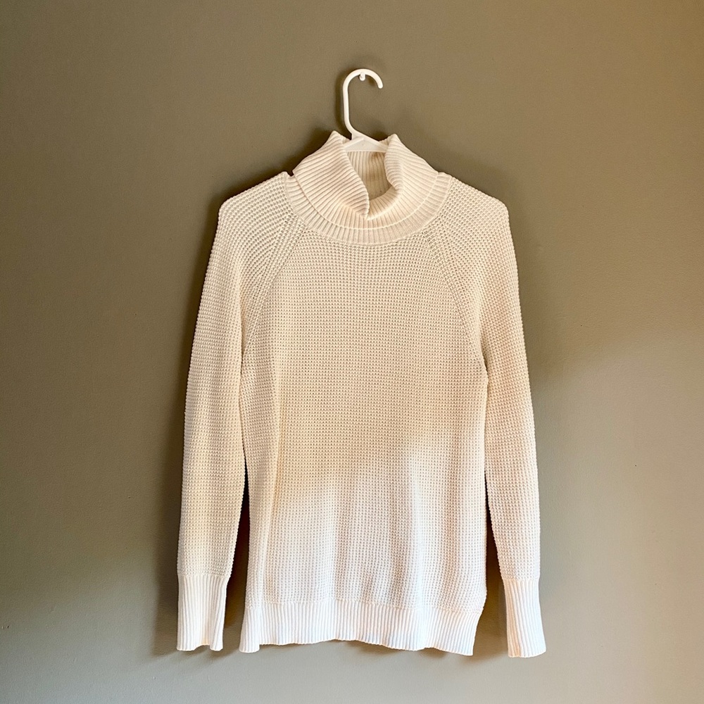 J. Crew Waffleprint Turtleneck